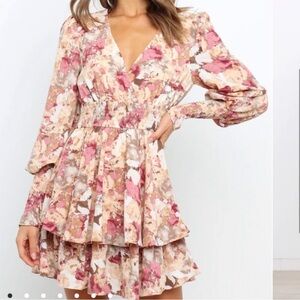 Petal and Pup Meadow Dress in Rose